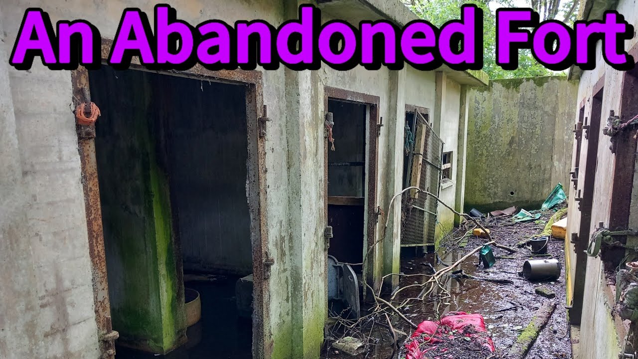 Exploring An Abandoned WW2 Fort in a Field