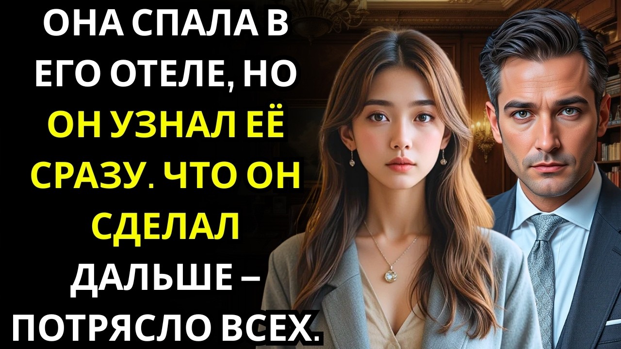 Она уснула в роскошном холле отеля… владелец вошёл — и это оказался миллионер генеральный директор,