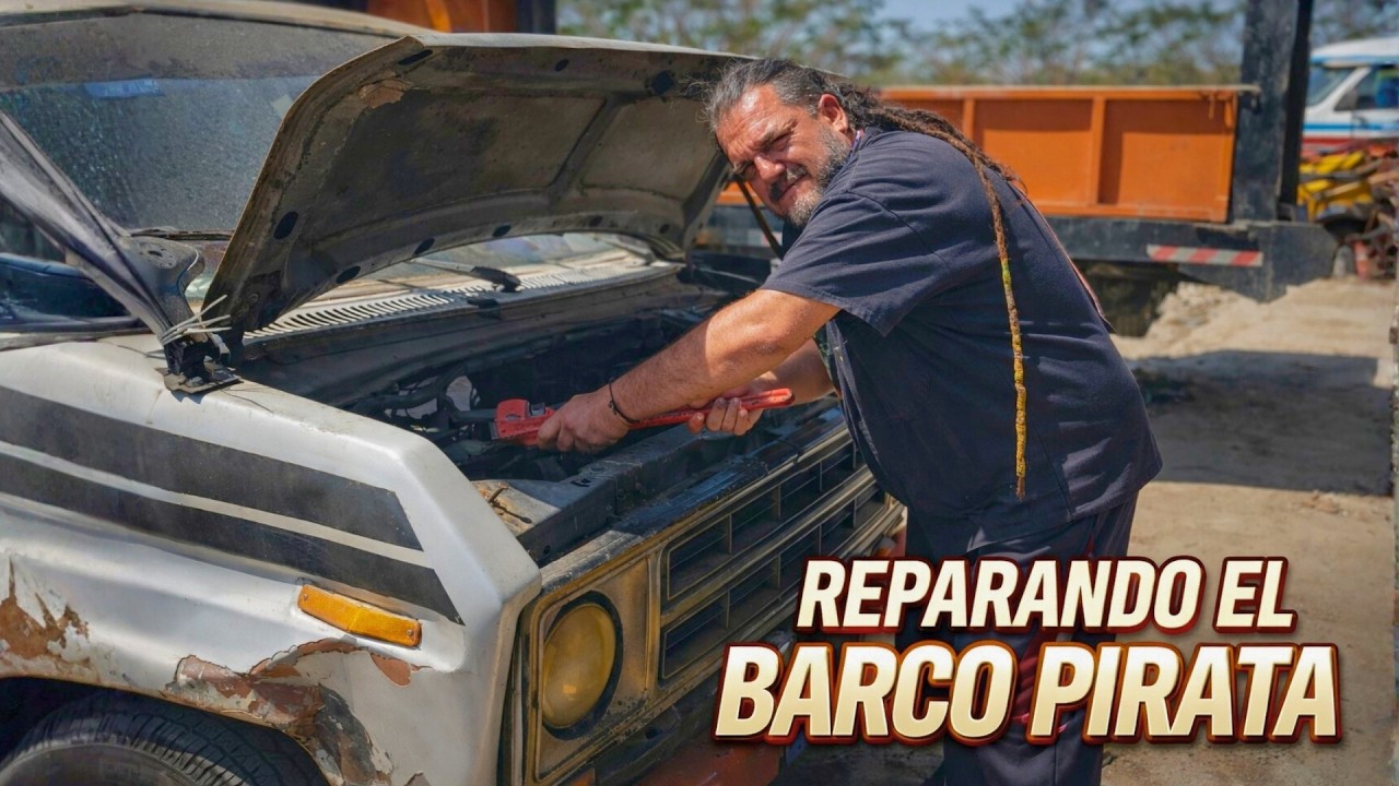 El Pirata se Rebusca para arreglar su Barco