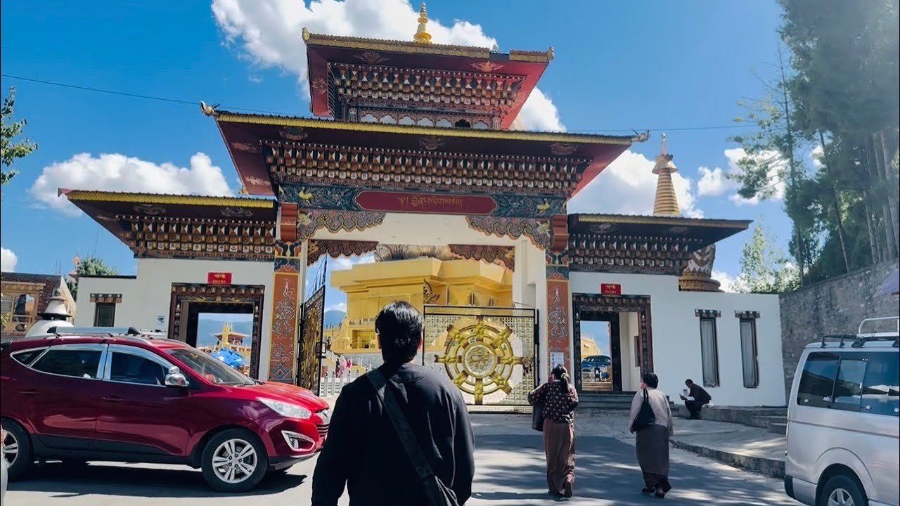 Visiting the majestic Buddha Dordenma in Bhutan 🇧🇹 | Standing here reminds you to slow down breathe