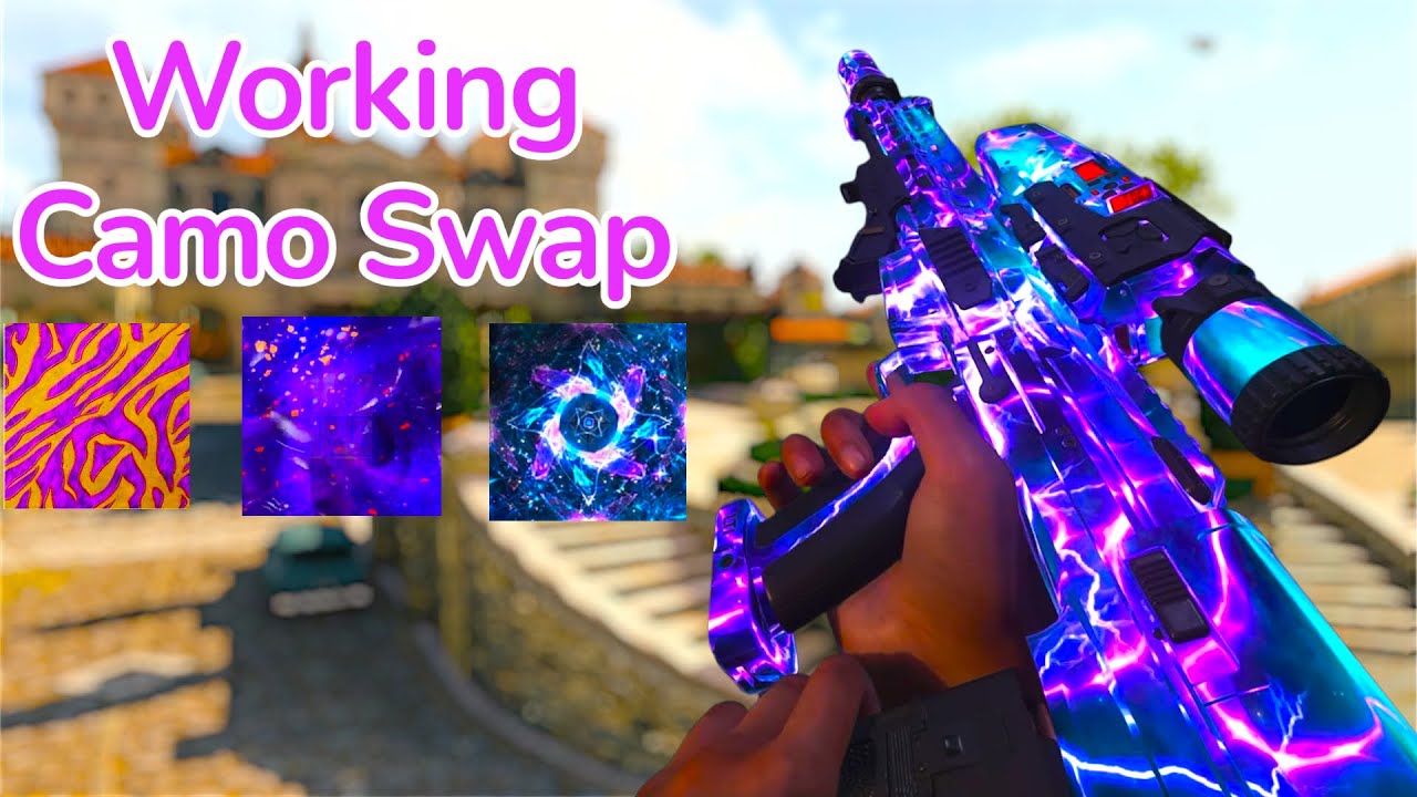 NEW Instant Camo Swap Glitch Tutorial with Blueprints for BO7 and Warzone  