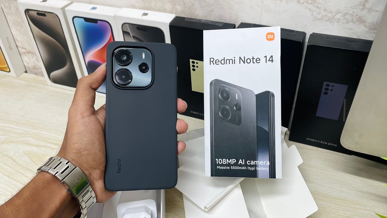 Распаковка Redmi Note 14 4G (глобальная версия)🔥