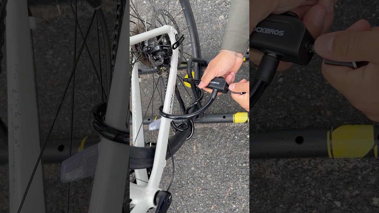 ROCKBROS Bike lock #mtb #bikeproducts #bicycle