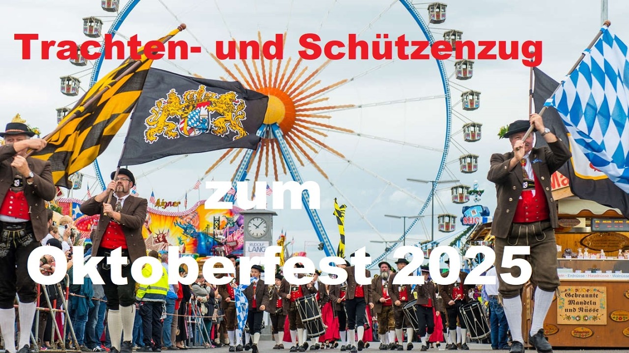 Oktoberfest 2025 Munich – Trachten- und Schützenzug Parade 🇩🇪 | Epic Bavarian Tradition