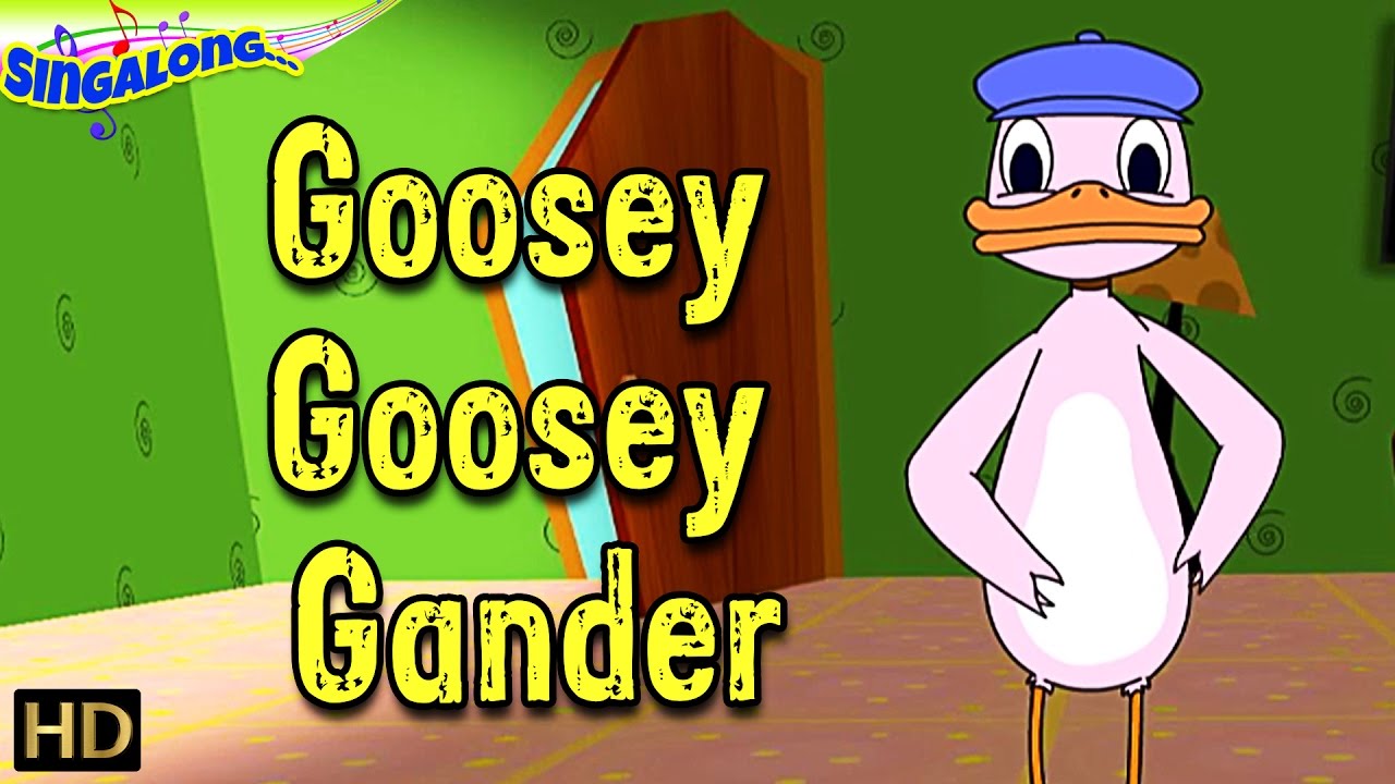 Goosey Goosey Gander - (HD) | Reggae Music Style | Nursery Rhymes | Popular Kids Songs