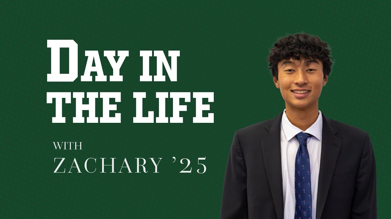 Zachary '25 | Day in the Life at Deerfield Academy