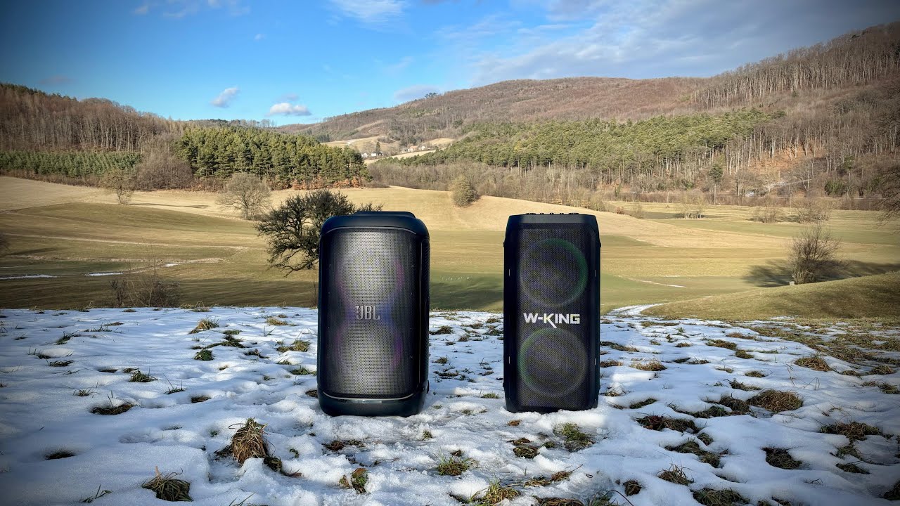 JBL Partybox 520 vs W-King T12 - outdoor test