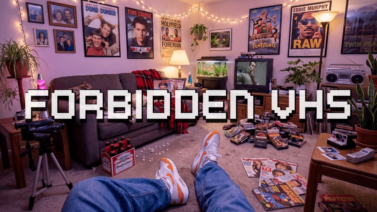 Forbidden 90s Action Night 🔥 Terminator, VHS & Dark Synthwave Nostalgia