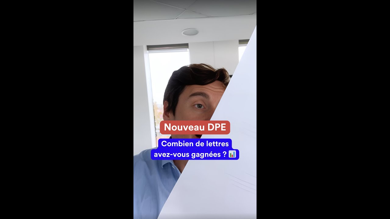🏠 Nouveau #DPE : combien de lettres avez vous gagnées ?