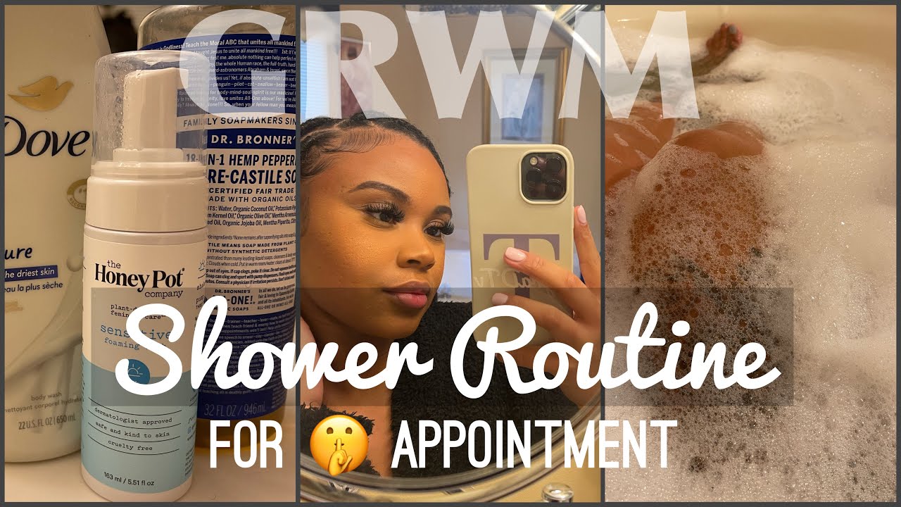 GRWM FOR VALENTINE’S DAY 🤫 APPOINTMENT + tips & tricks + hygiene + affordable shower routine 🛁