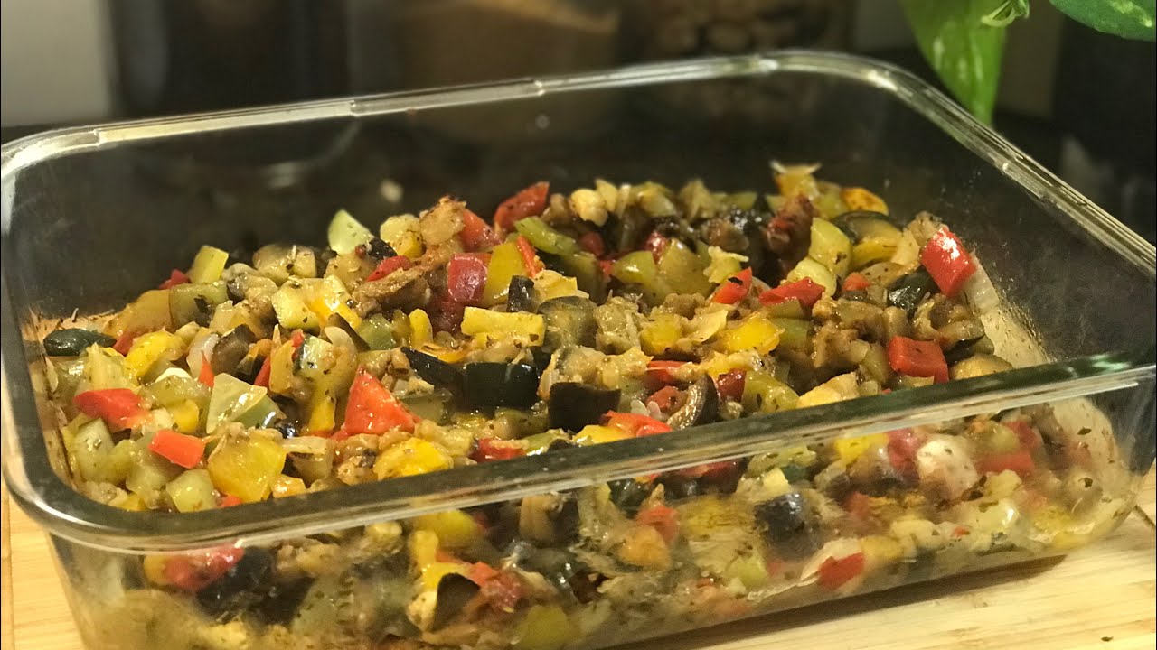 Ratatouille au four #recettefacile