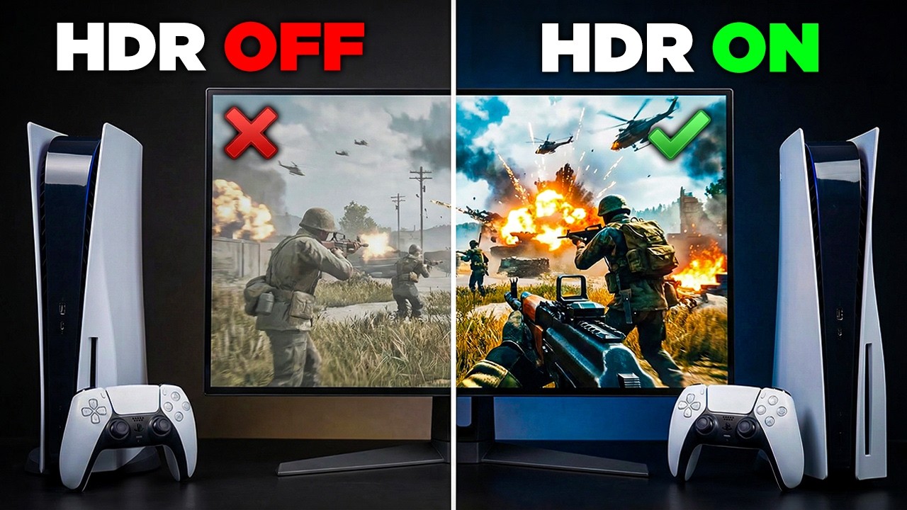 На вашей PS5 неправильно настроен HDR… Вот как это правильно откалибровать.