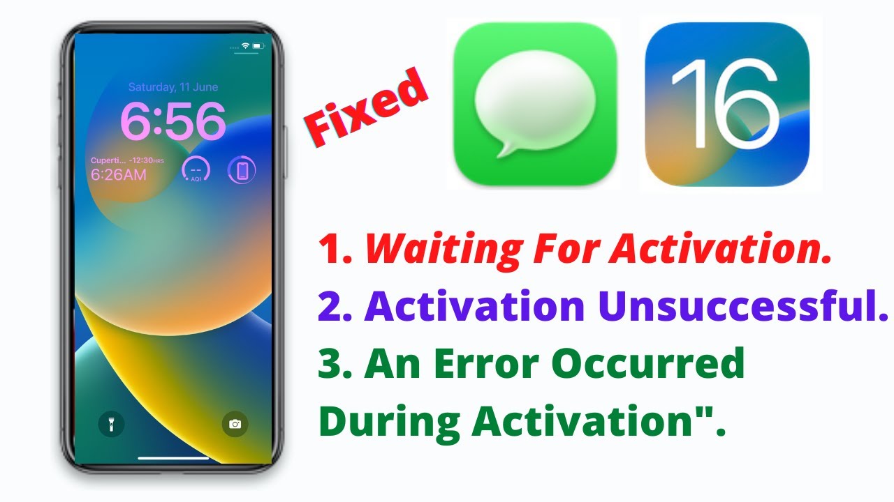 iMessage Waiting for Activation? 5 Ways to Fix iMessage Activation Errors (iOS 16 Update 2022)