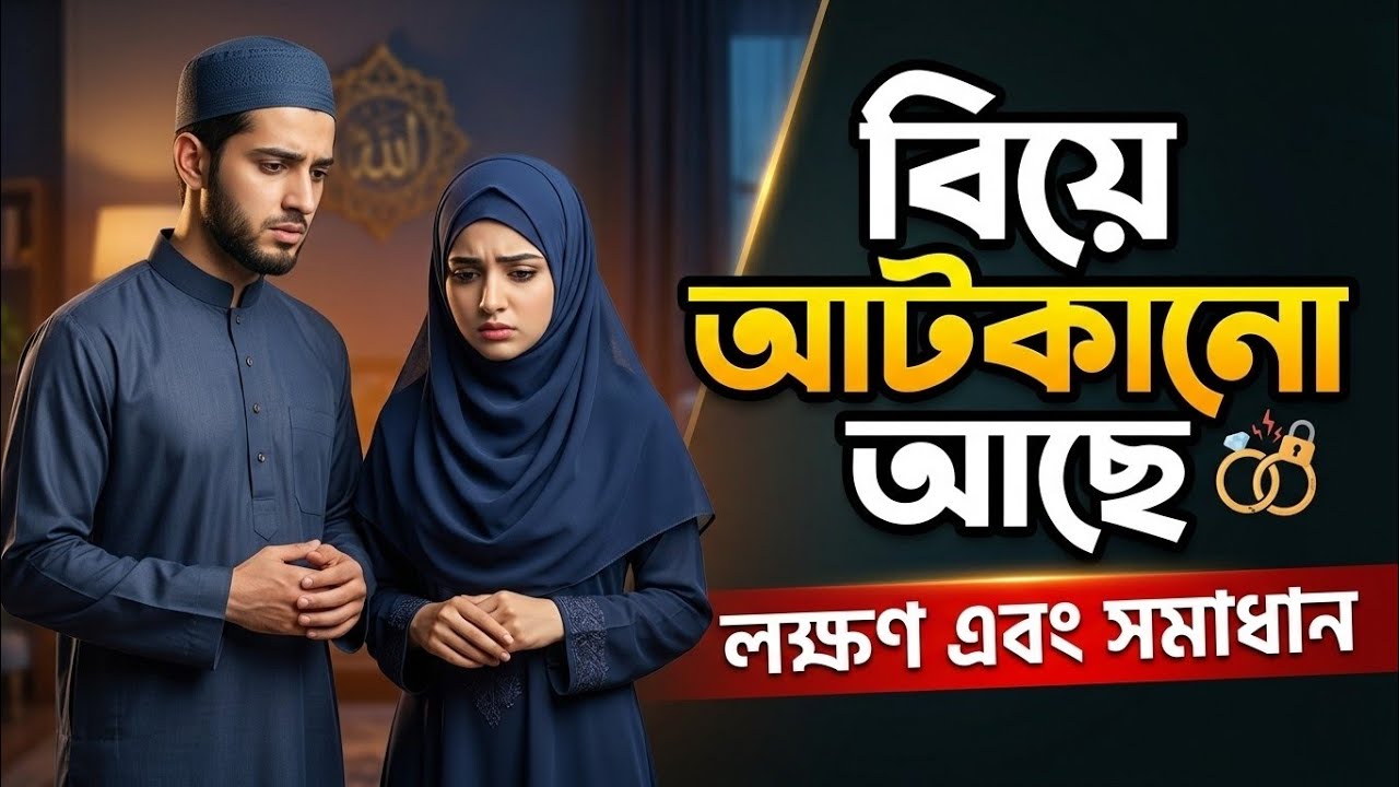 বিয়ে বন্ধ মনে হচ্ছে? ৫টি লক্ষণ ও কোরআনিক আমল | দ্রুত বিয়ের দোয়া | Islamic Marriage Dua