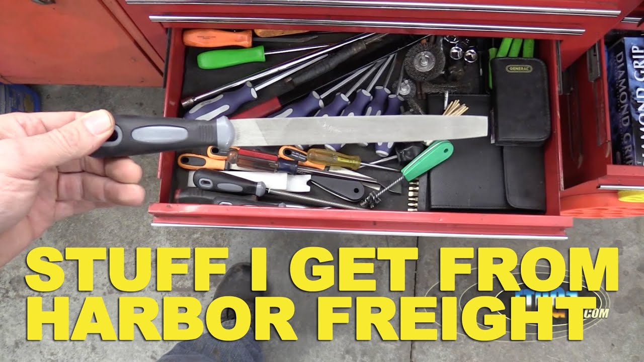 Stuff I Get From Harbor Freight -ETCG1