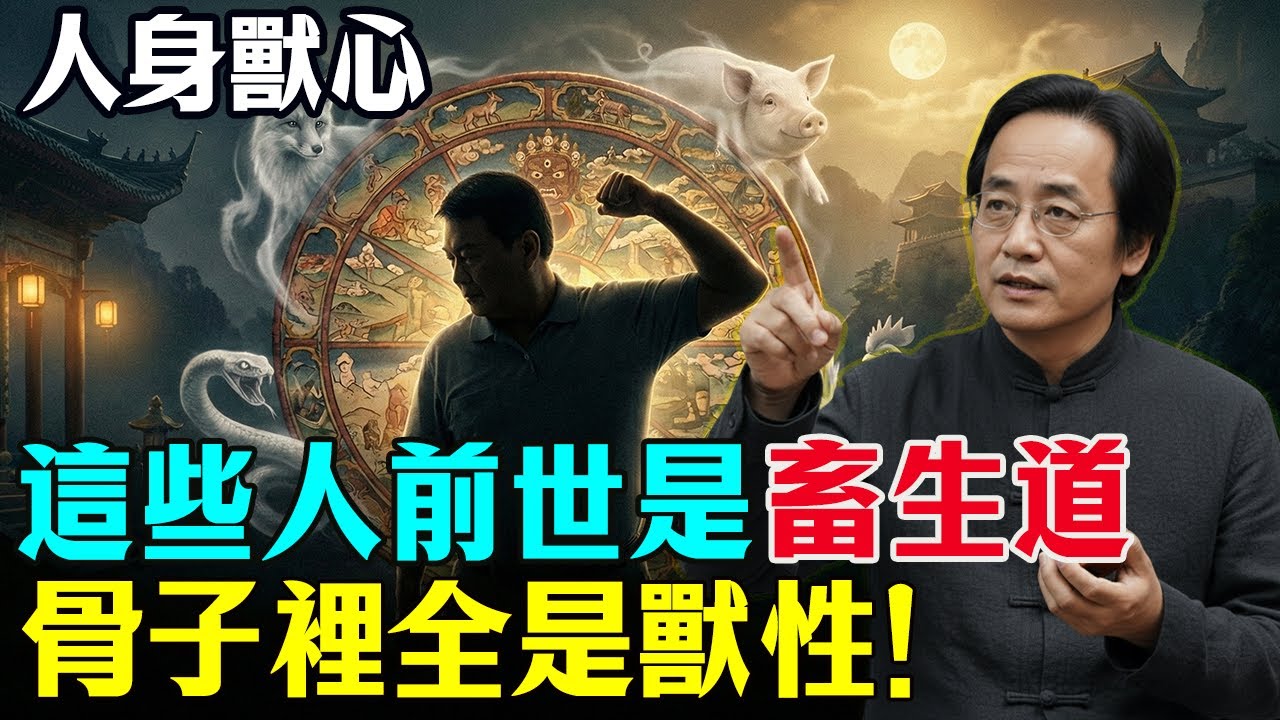 倪海廈：小心身邊這些人，前世其實是畜生道！輪迴習氣洗不掉，千萬別深交！#倪海廈 #因果 #命理 #易經 #心靈暖流 #國學智慧 #修行 #輪回 #畜生道 #前世今生 #面相 #識人術