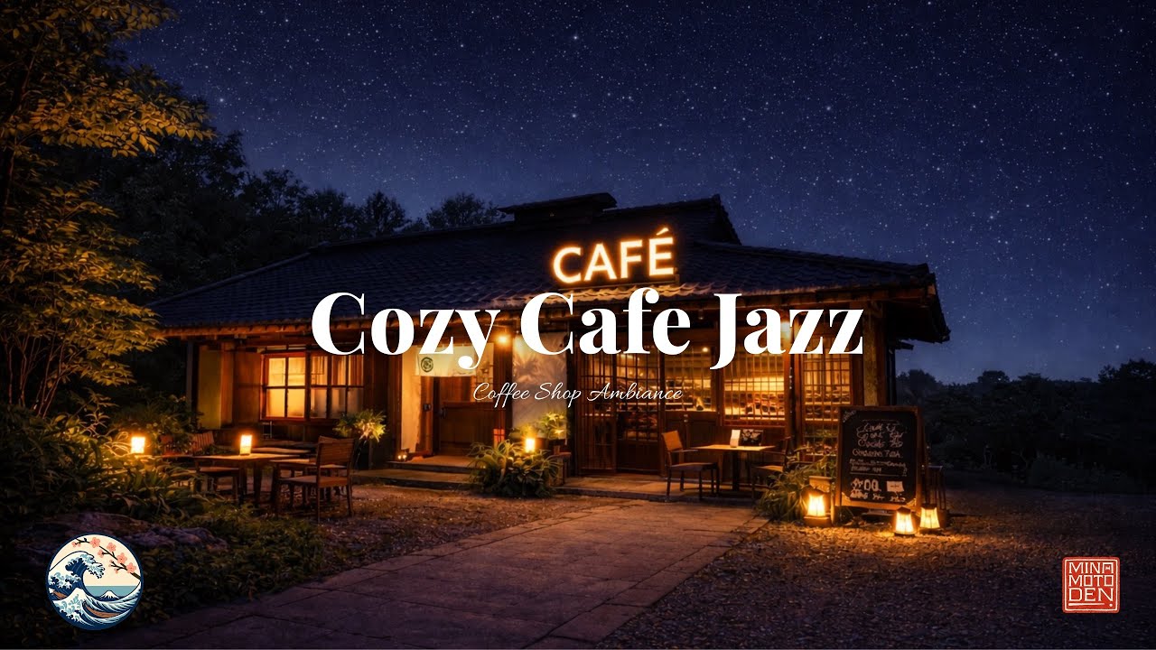 Playlist |  Cozy Night Cafe Jazz for Relaxation, Focus With Japanese Instruments 