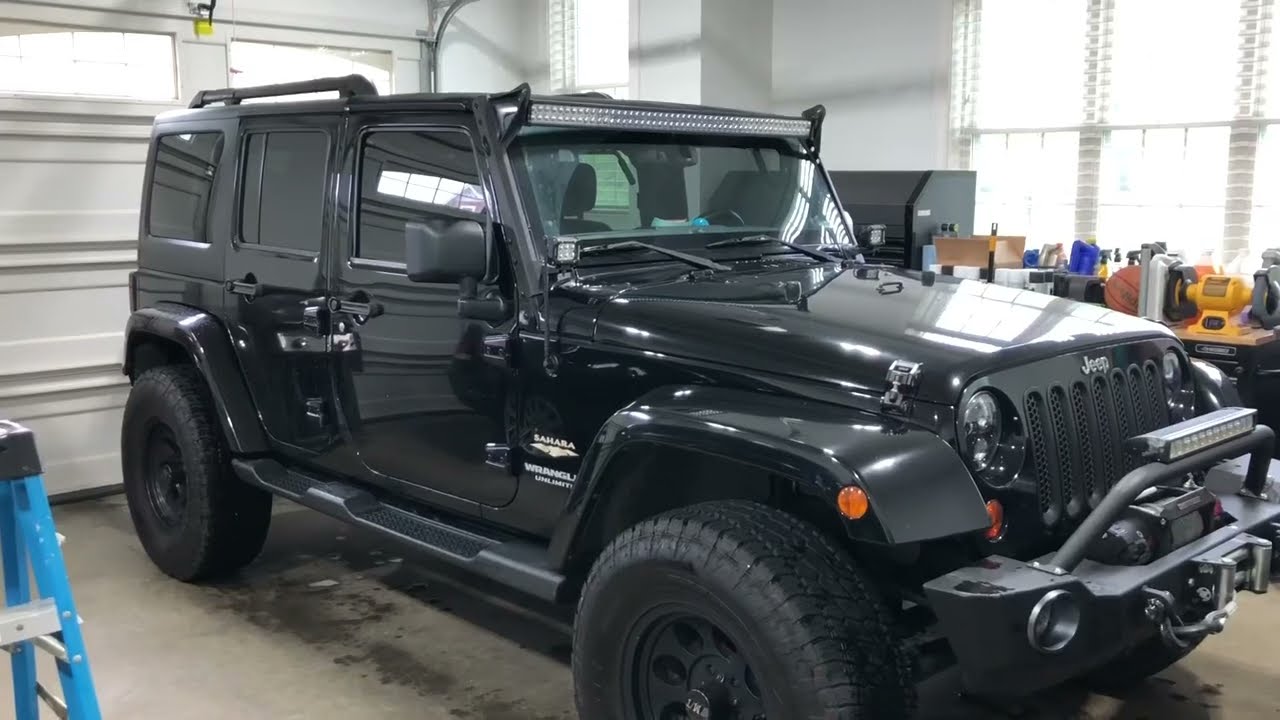 Jeep Wrangler light bar noises easy fix
