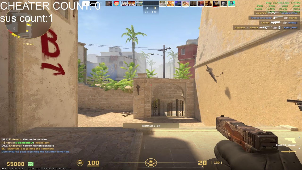 gone cheater hunting in cs2