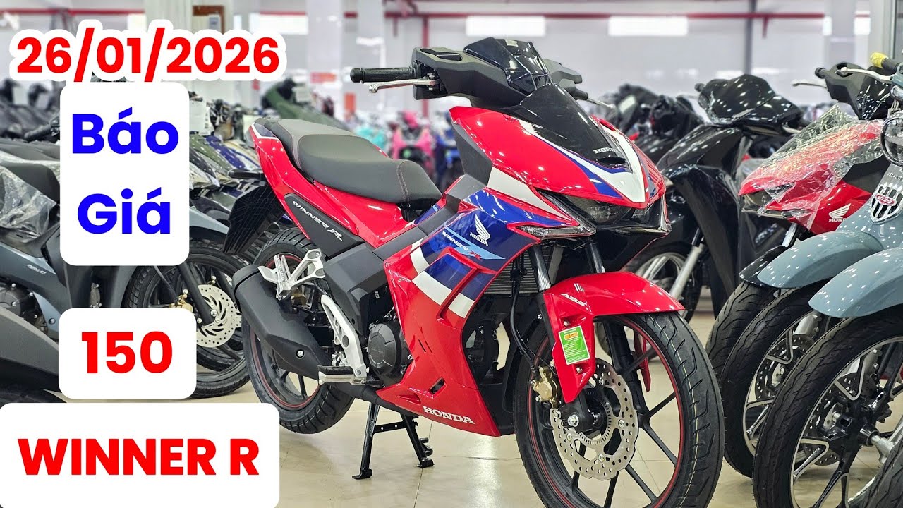 Báo Giá Winner R mới nhất 26/01/26 tại head Huỳnh Bạch Tùng. Khải Phạm #winner #150 #honda #2026 #xe