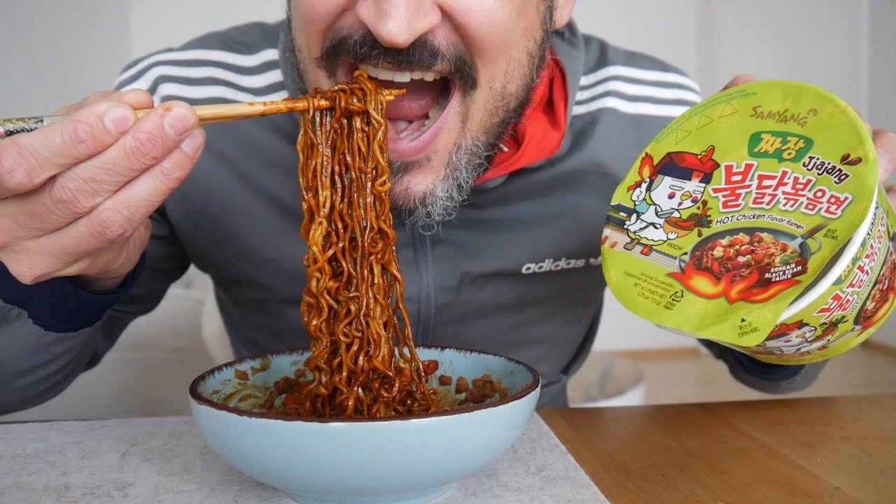 ASMR PO POLSKU – Ostry Makaron – Hot Chicken Flavor Ramen