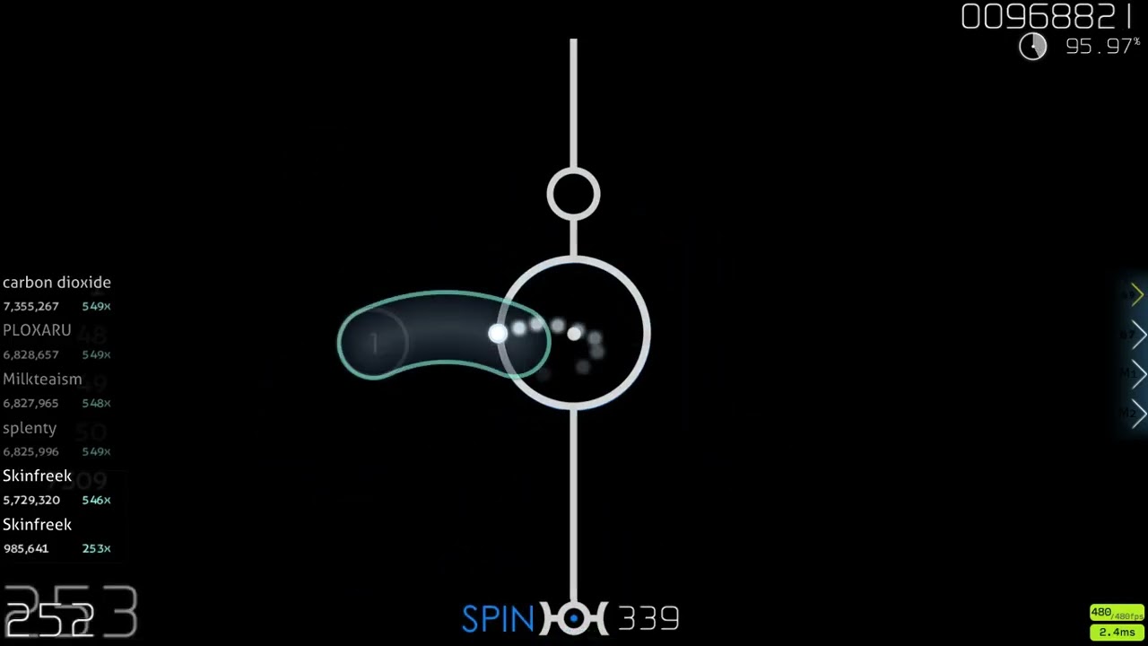 700 pp play on osu game!!!