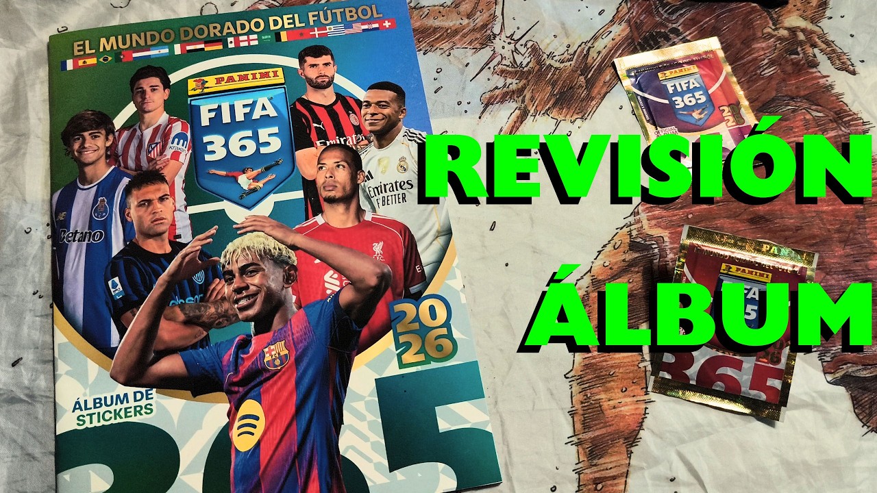 Álbum Novedad: Fifa 365 2026 (Panini, 2026)