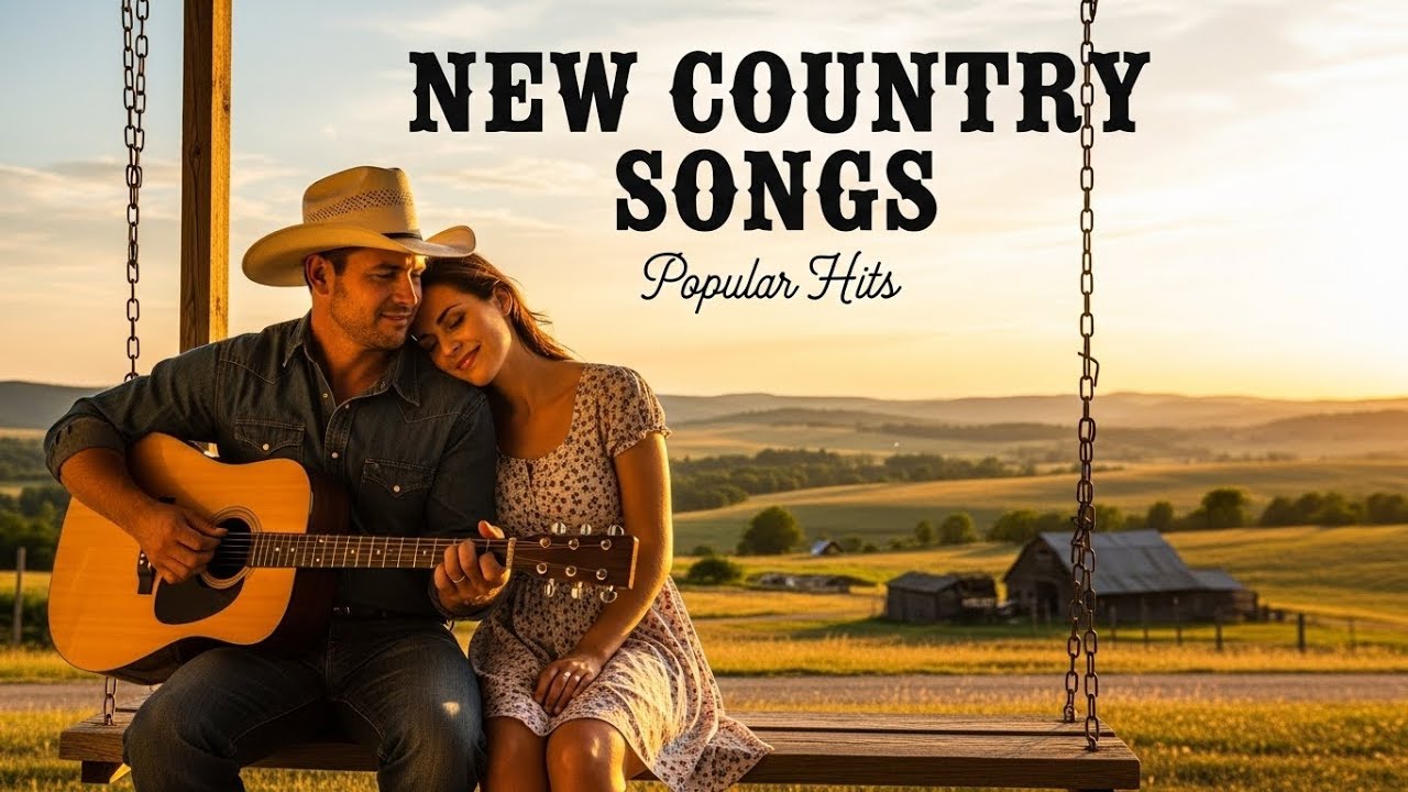 Popular Country Road Trip Playlist – Chill Ballads Romantic Vibes
