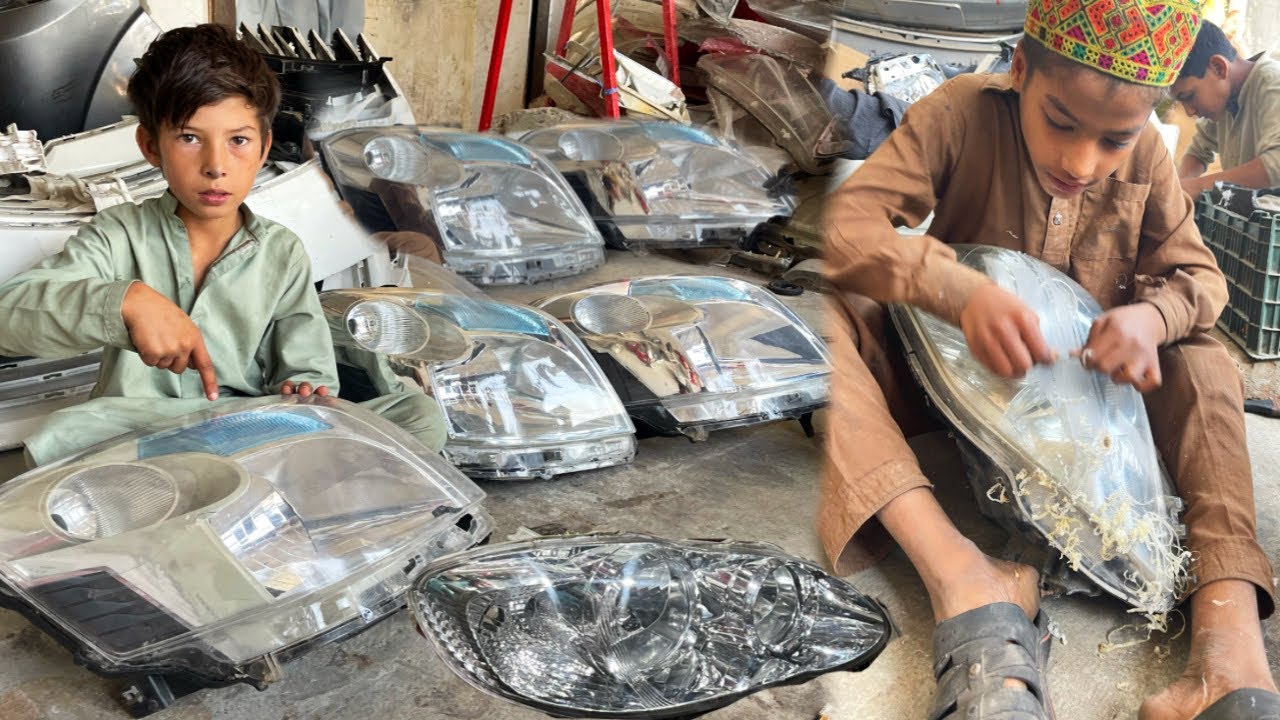 Car light Cleaning,How to cleaning car headlight-Foggy Headlight Restoration||