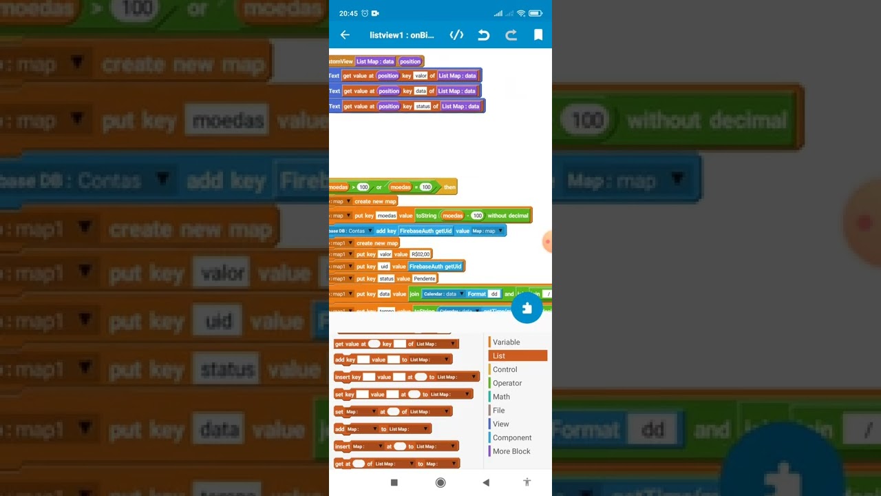 Sketchware - App de Recompensa (Criando painel para gerenciar pagamentos)