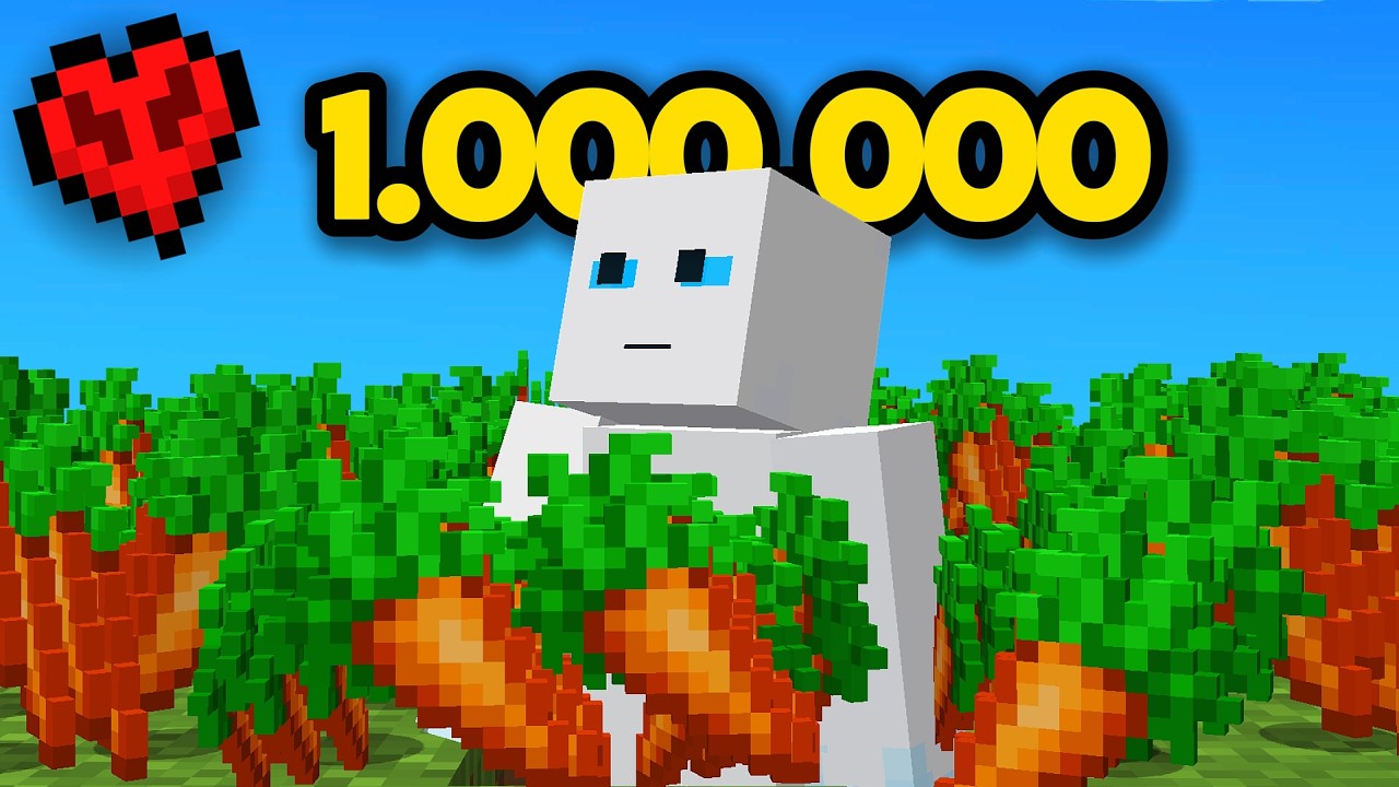 Est-ce Possible de Récolter 1 Million de Carottes en 24h ?