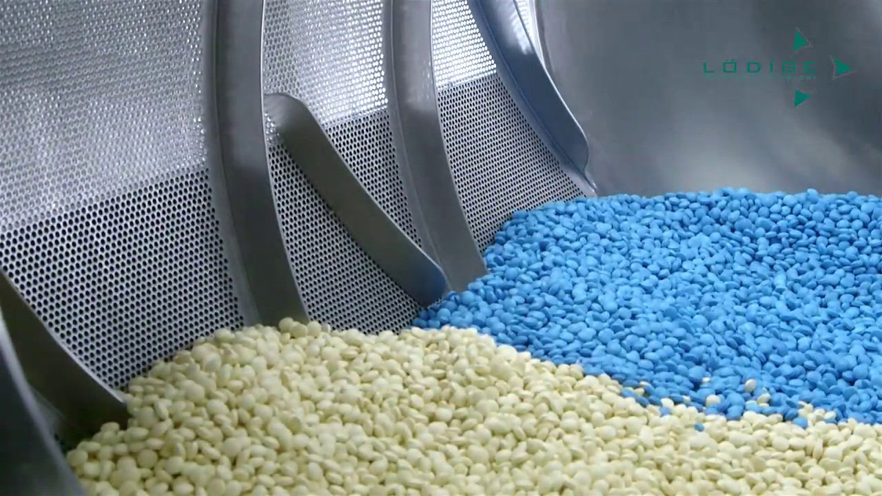 Lödige Tabletten-Coater Typ LC (extrem schnelle Coatingprozesse bei exzellenter Tablettenqualität)
