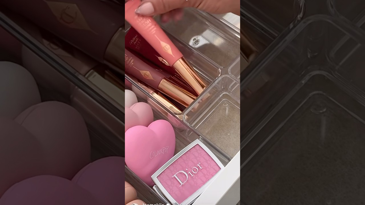 Makeup organization #organizationgoals  #makeuporganiser #vanityroom