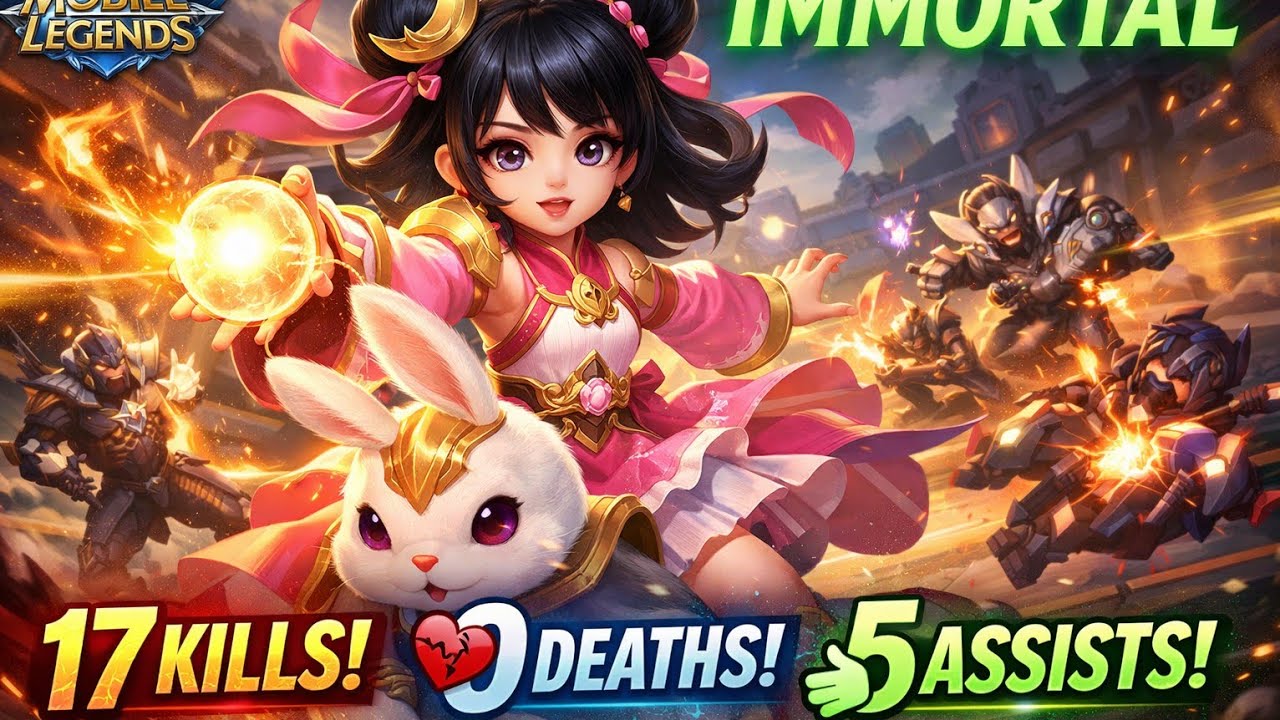 chang'e immortal gameplay | chang'e gameplay pro player | moba legends gameplay |