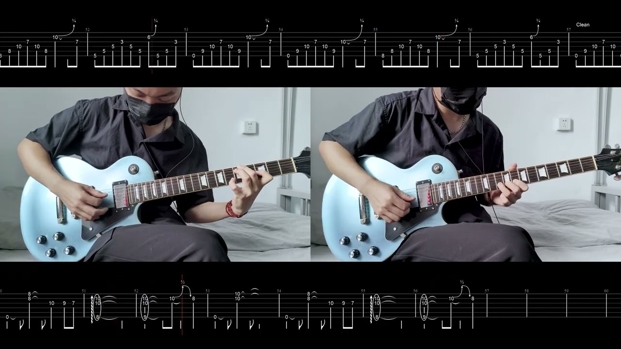 【With Tabs】草東沒有派對 NoPartyForCaoDong - 人洞山 The Human, the Hole and the Mountain Guitar Cover 電吉他教學附譜子