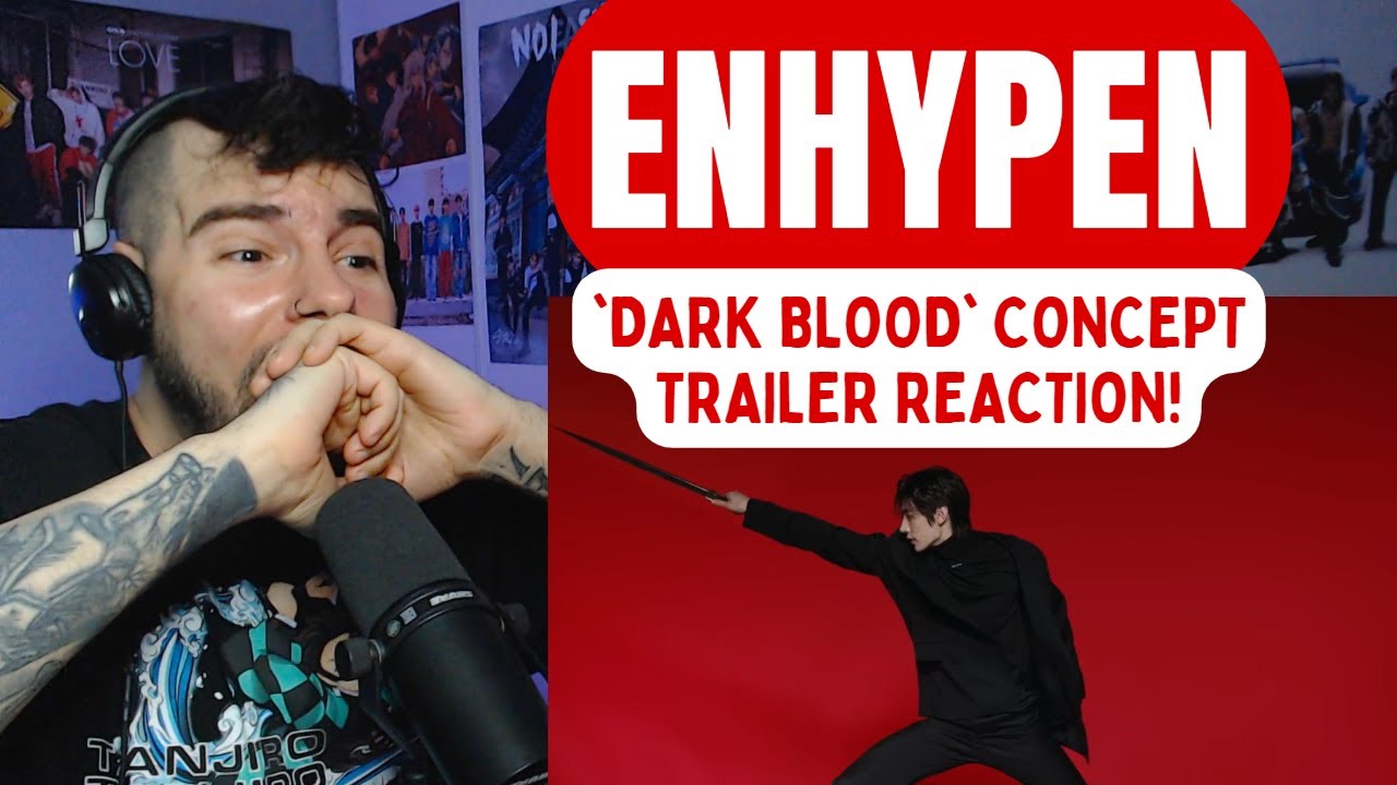 MIND. BLOWN!! 🦇🔥 ENHYPEN - 'Dark Blood' Concept Trailer Reaction!