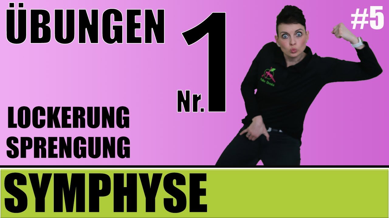 Übungen bei Symphysenlockerung oder Symphysensprengung? #1 Schwangerschaft Rückbildung Maike Droste