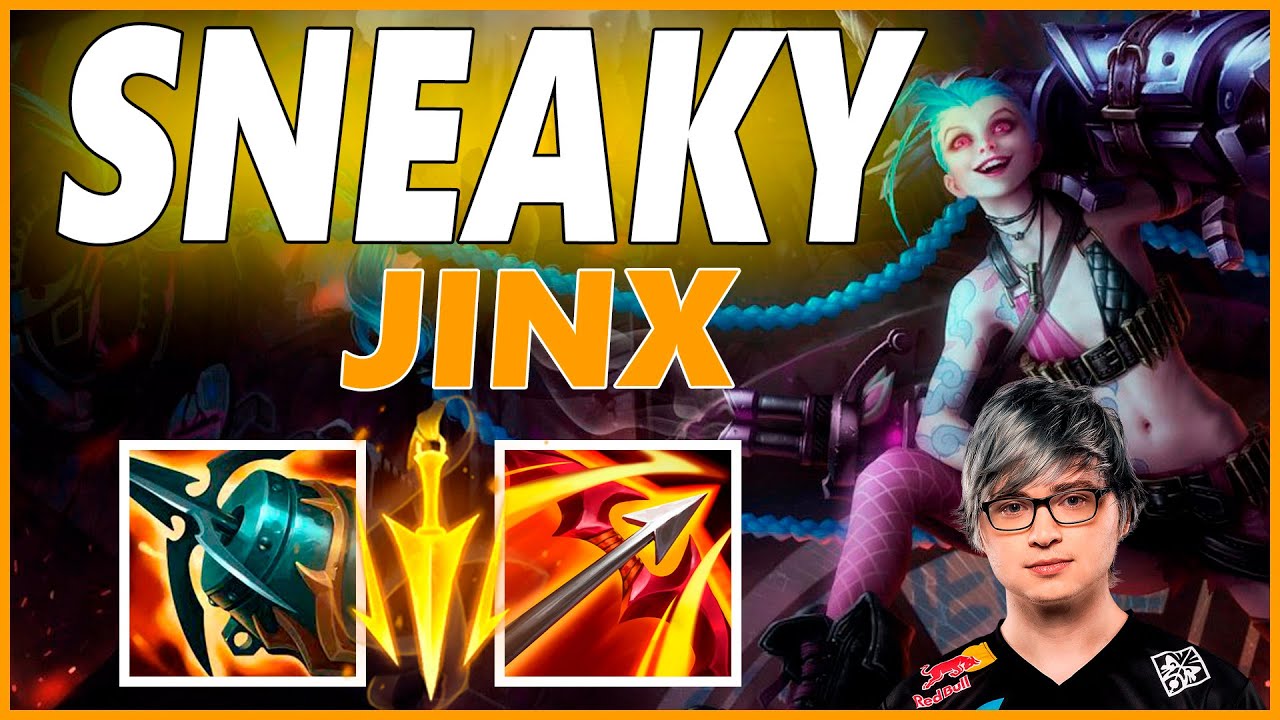⚡SNEAKY JINX ADC GAMEPLAY⚡SEASON 12 LEAGUE OF LEGENDS