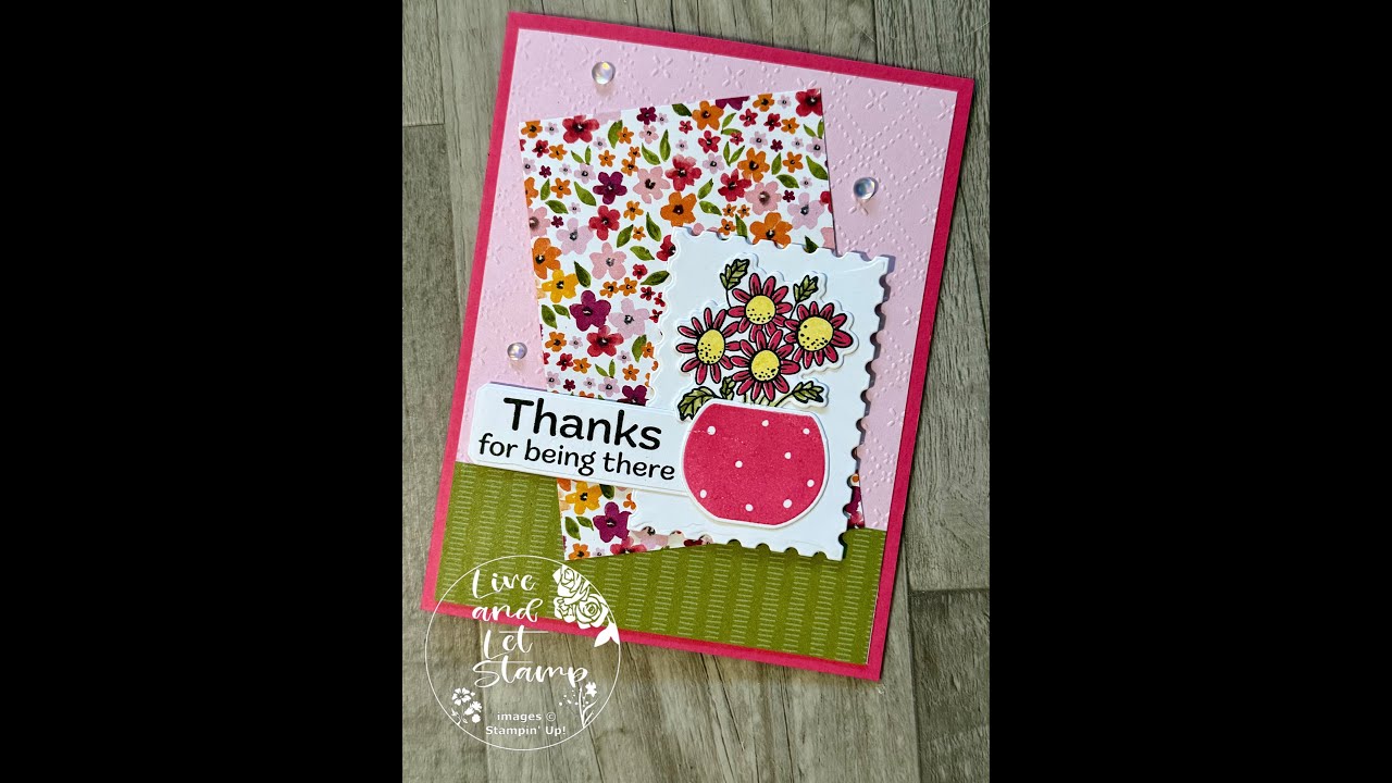 Pop Up Petals Card Class - Card #3