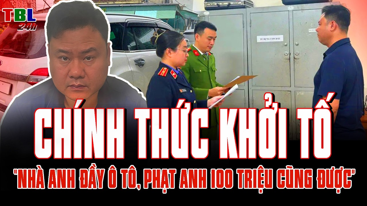 Quá HẢ HÊ: KHỞI TỐ giám đốc khoe QUEN CÔNG AN, 