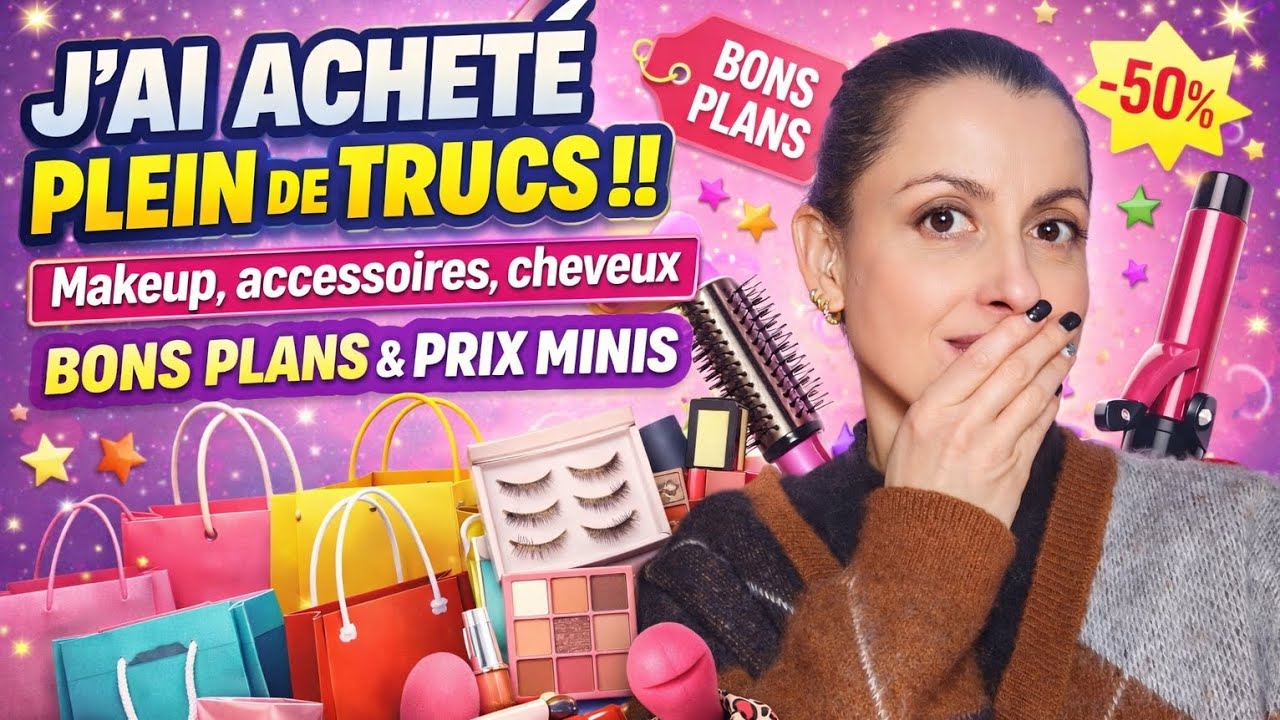 J'AI ACHETÉ PLEIN DE TRUCS 🛍 Makeup, Accessoires, Cheveux 