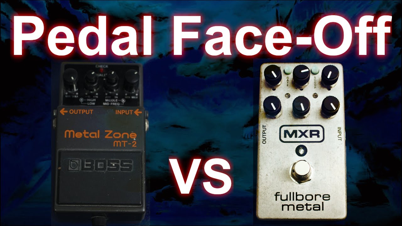 Pedal Face-Off – Самые ненавистные педали в интернете? Boss MT-2 против MXR Fullbore Metal M116