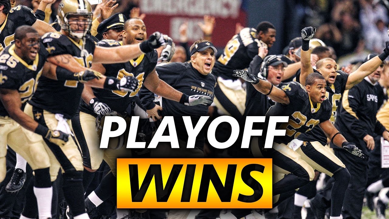 Every Saints Playoff Win