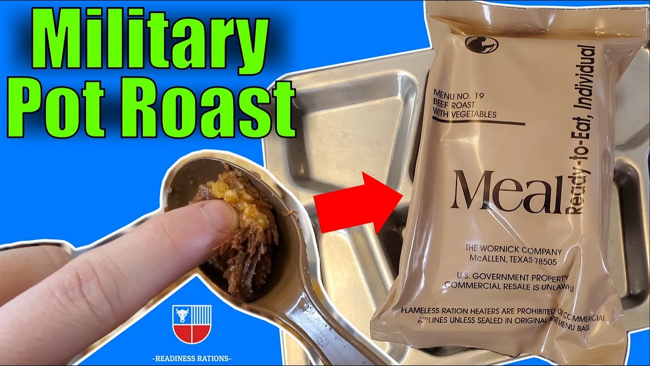MEAT EATER MRE 🥩 Beef Roast & 