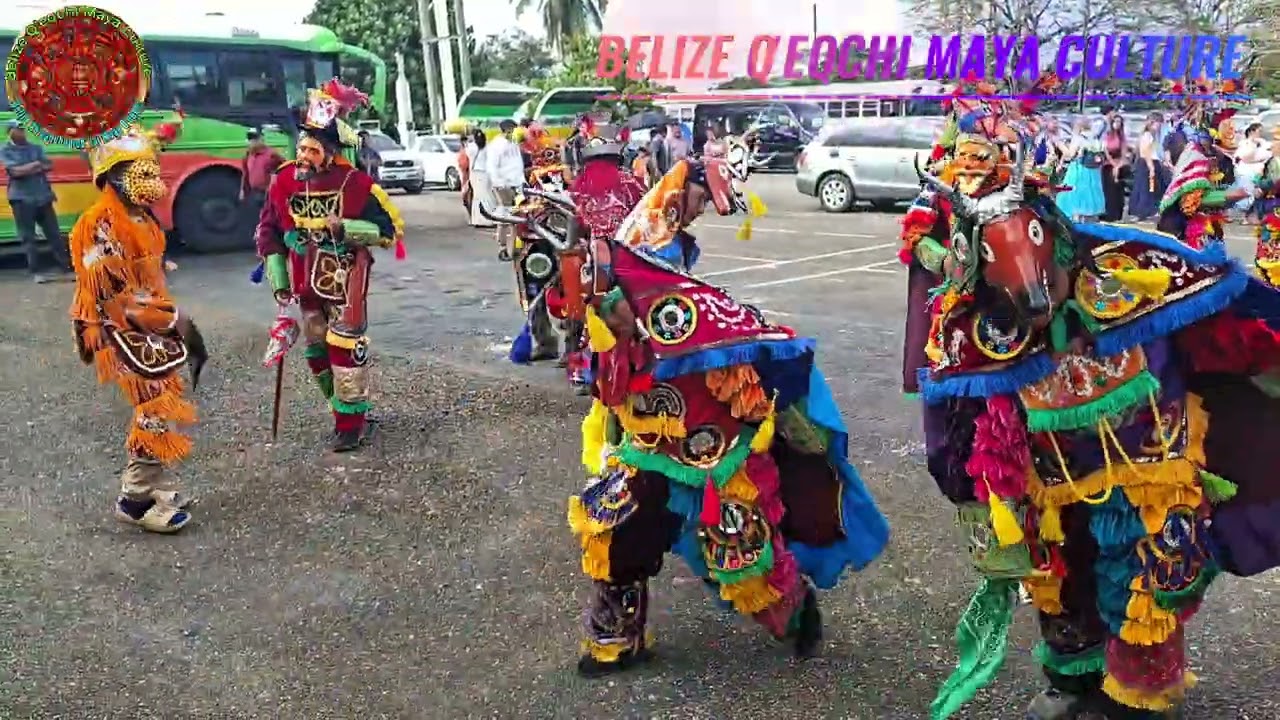 DEER DANCE IN BELMOPAN BELIZE