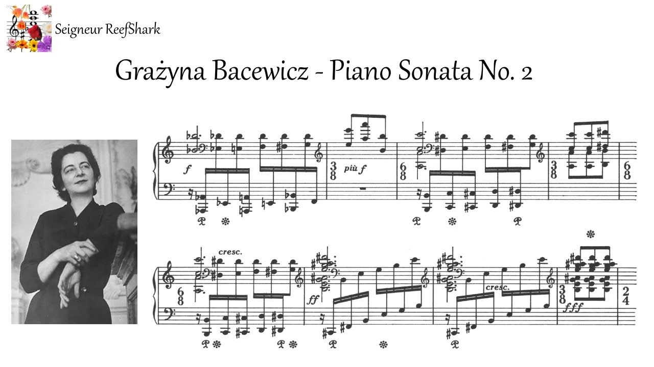 Bacewicz - Sonata No. 2 (Zimerman, Smendzianka) [400 Subs Special]
