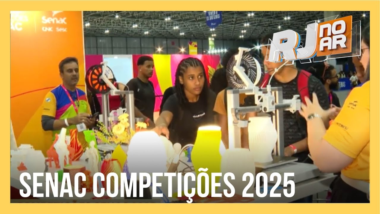 COMPETIÇÕES SENAC 2025 REÚNE 10 COMPETIDORES DO RIO
