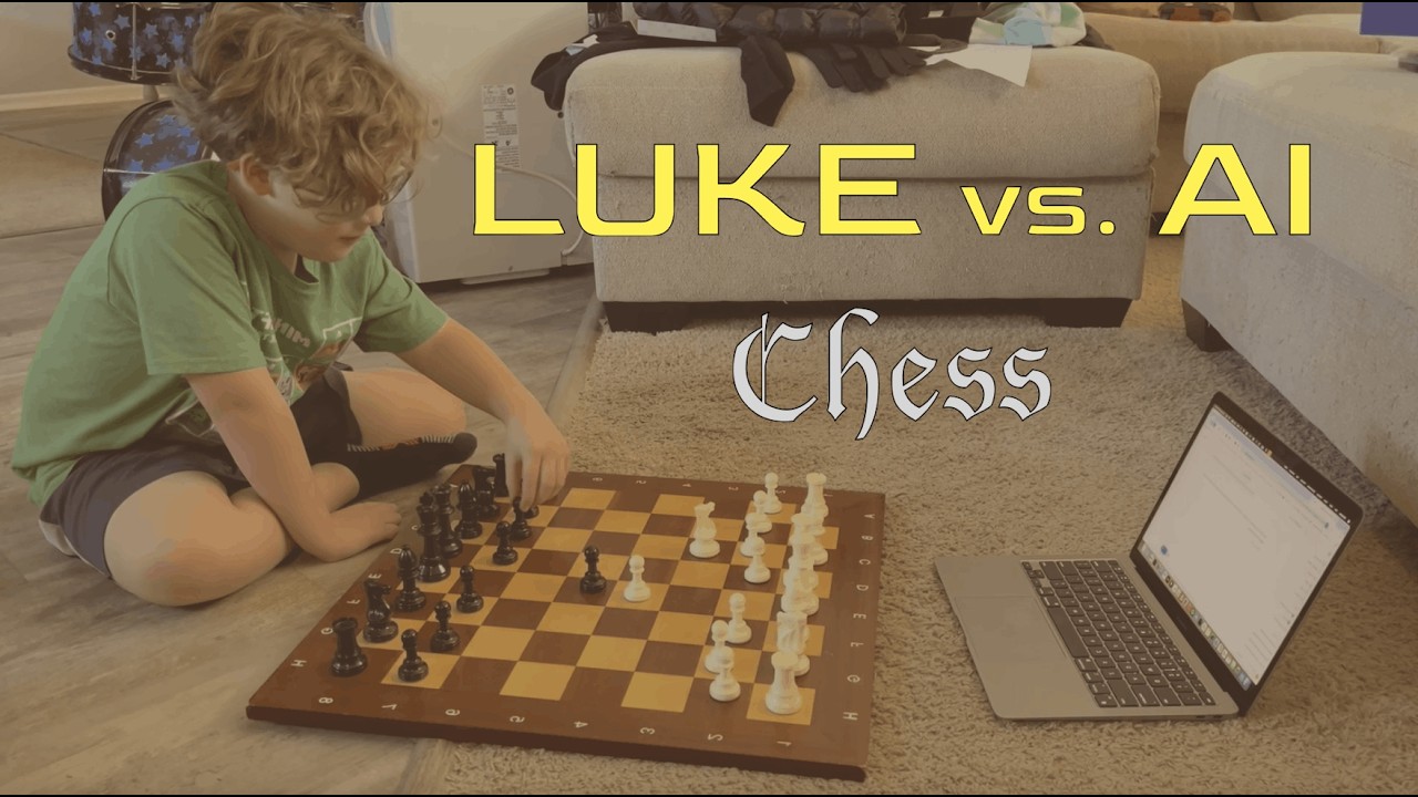 Luke vs. AI 🤖♟️ | Kid Takes on ChatGPT in a Chess Match!