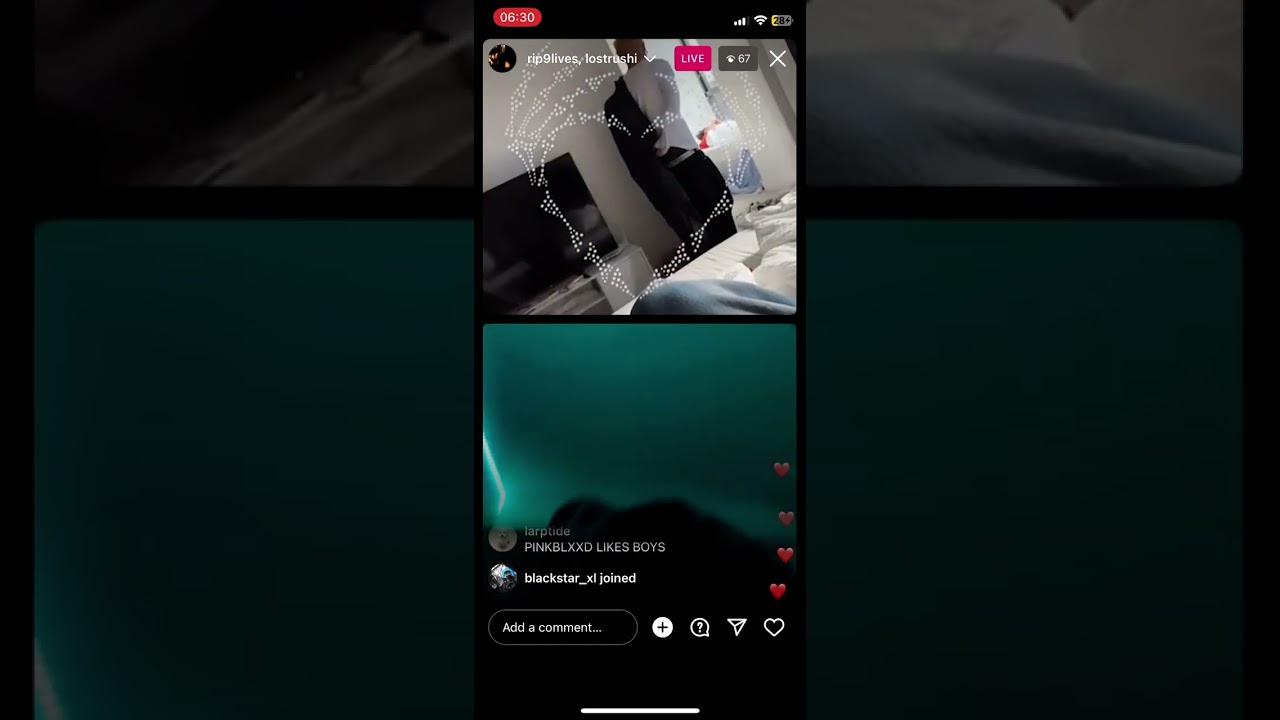 lostrushi and 9lives ig live 21/7/23