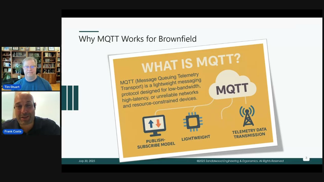 Real World Use of MQTT in a Brownfield Manufacturing Environment #MQTT #UNS #EdgeComputing